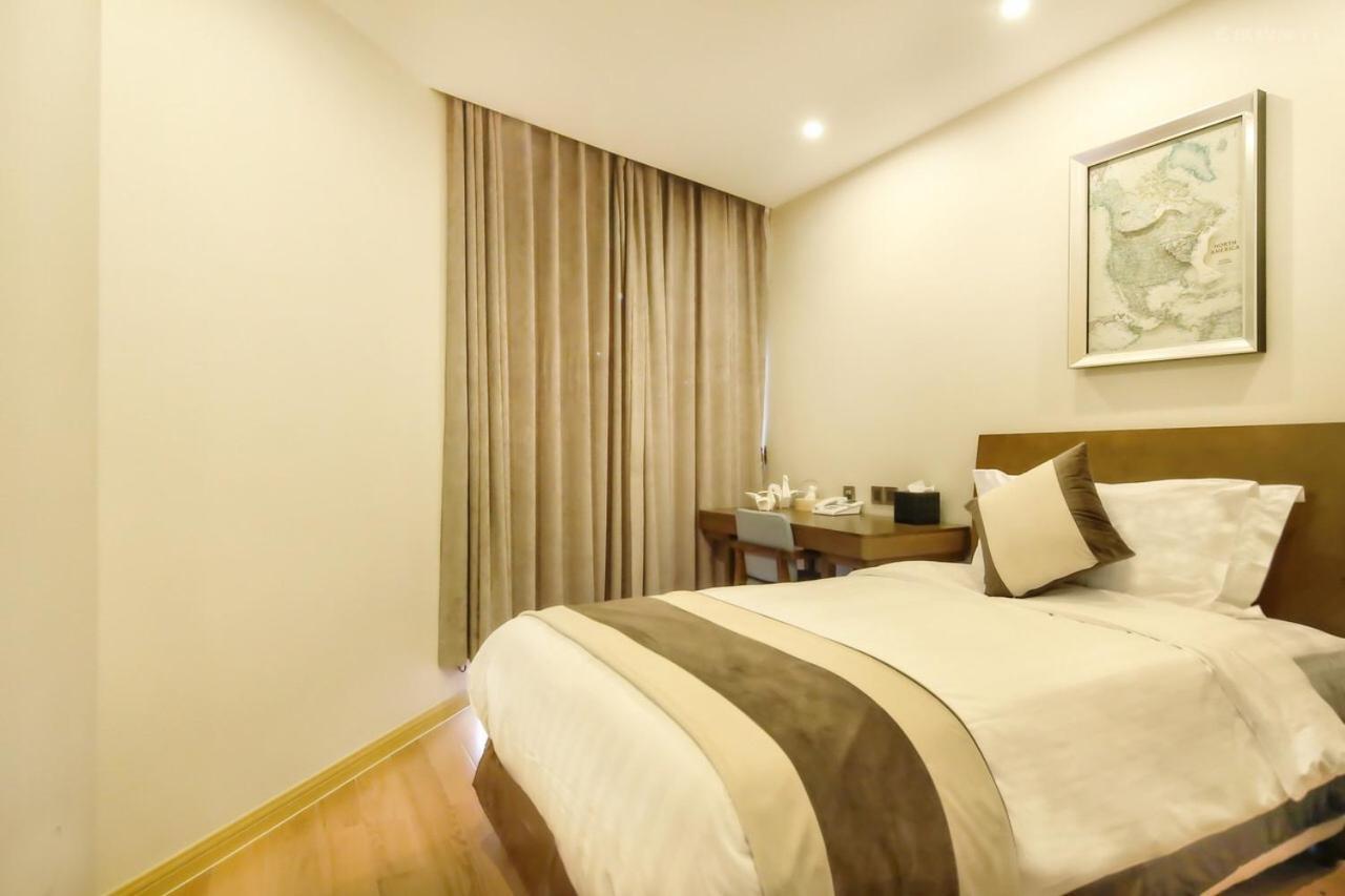 Green Court Residence Jinqiao Diamond Šanghaj Exteriér fotografie
