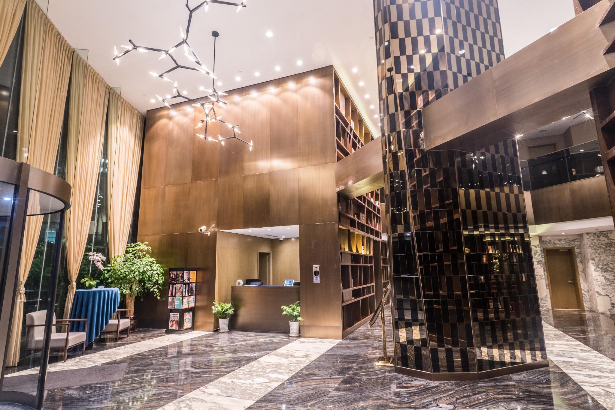 Green Court Residence Jinqiao Diamond Šanghaj Exteriér fotografie