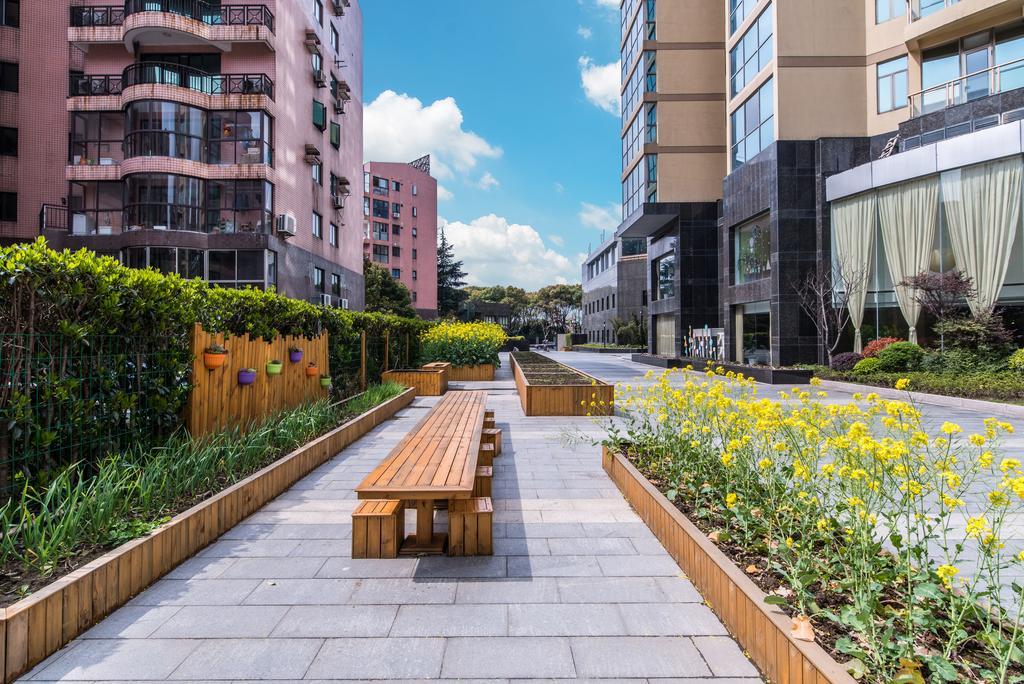 Green Court Residence Jinqiao Diamond Šanghaj Exteriér fotografie