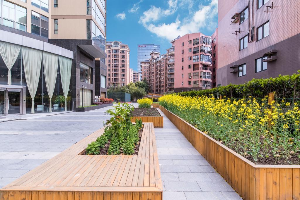 Green Court Residence Jinqiao Diamond Šanghaj Exteriér fotografie