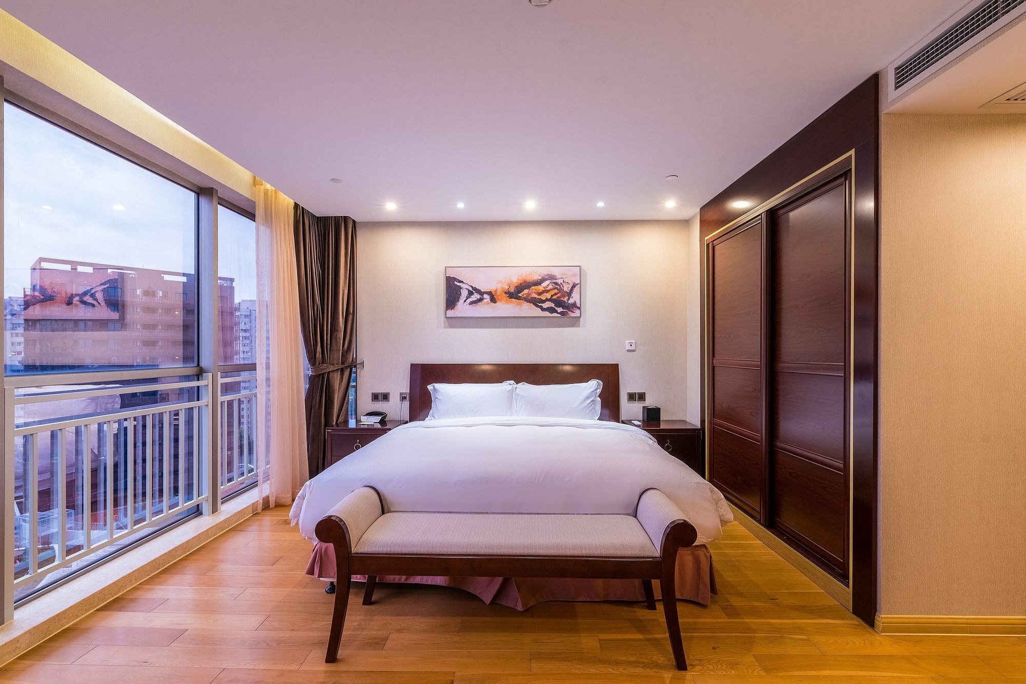 Green Court Residence Jinqiao Diamond Šanghaj Exteriér fotografie